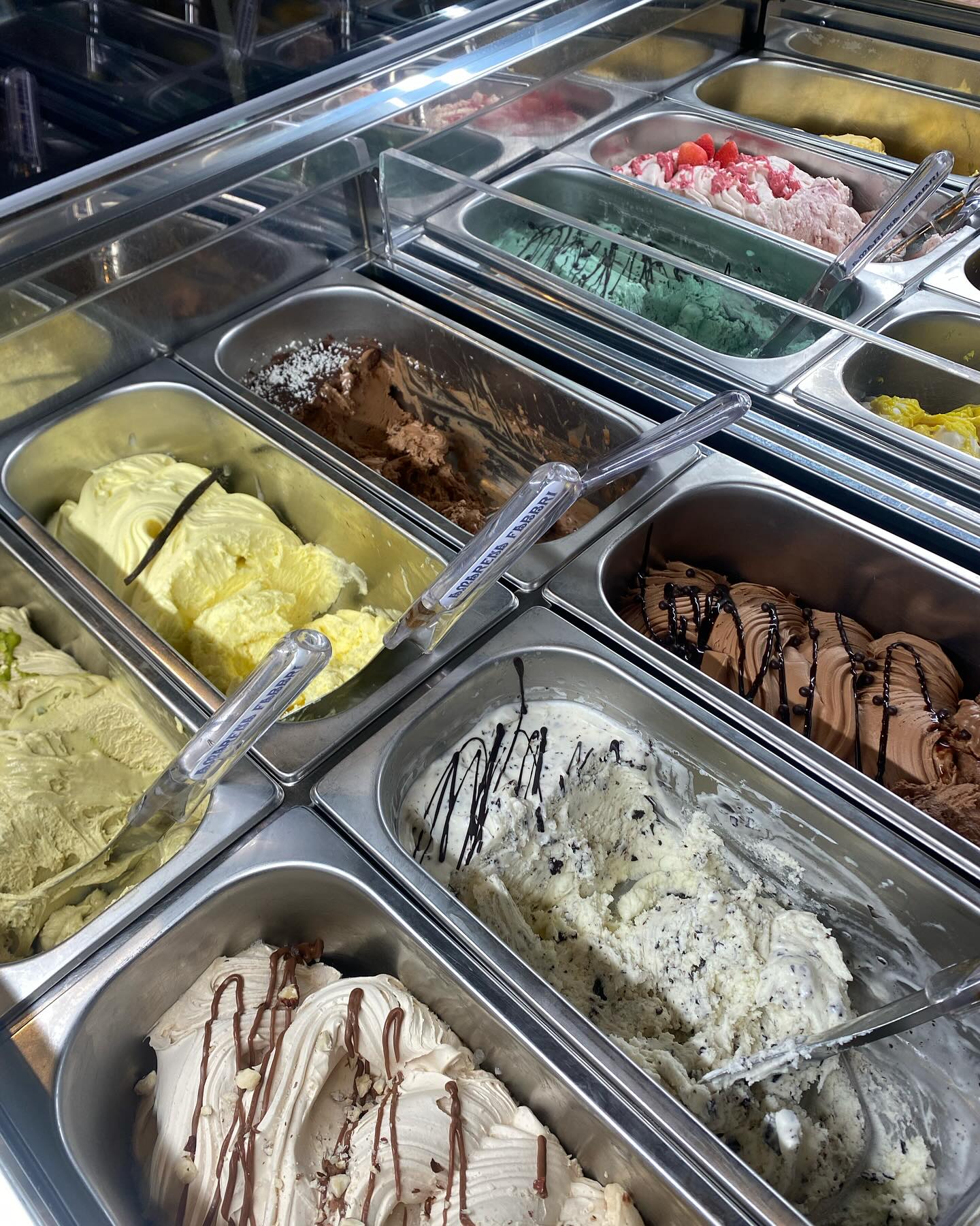 Svelato italiensk gelato
